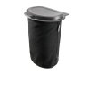 Odpadkový koš FLEXTRASH - 3 litry, černý