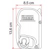 Sada markýzy FIAMMA F45S pro dodávky - délka 2,6 m