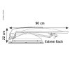Carbest Travelsat 2 - dvojitý satelitní systém s Bluetooth (80 cm)