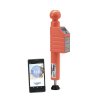 Digitální váha Carbest STB 150 s Bluetooth pro oje karavanů - oranžová