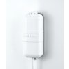 Venkovní zásuvka s koaxiální zásuvkou, 3m koaxiální kabel, bílá