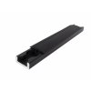 Krycí profil upevňovací lišty - délka 2 m - černý