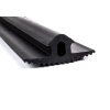 Krycí profil upevňovací lišty - délka 2 m - černý
