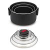 Hrnec Ballarini Click&Cook se skleněnou poklicí