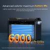 4413 3 renogy rego 400ah 12v lifepo4 smart baterie s vyhrivanim a bluetooth ip65 kryt z extrudovaneho hliniku zaruka 7 let