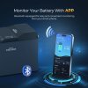 4413 2 renogy rego 400ah 12v lifepo4 smart baterie s vyhrivanim a bluetooth ip65 kryt z extrudovaneho hliniku zaruka 7 let