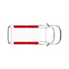 Vnitřní termoclony pro Mercedes Benz Vito Tourer od roku 2014 s komfortním obložením KR + DR + Extra dlouhý