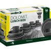 Sada melaminového nádobí Brunner DOLOMIT GREY 16dílná, pro 4 osoby