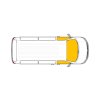Vnitřní termoclony pro Citroen Berlingo/Peugeot Rifter/Opel Combo od roku 2018 s komfortním obložením KR + DR