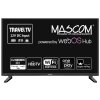 Televize MASCOM TVMC28TFW11, WebOS, DVB-T2/S2, WIFI, 12V DC Travel TV