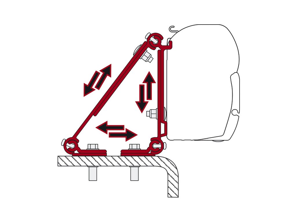 251749 adapterova lista pro univerzalni pouziti markyzy fiamma f45