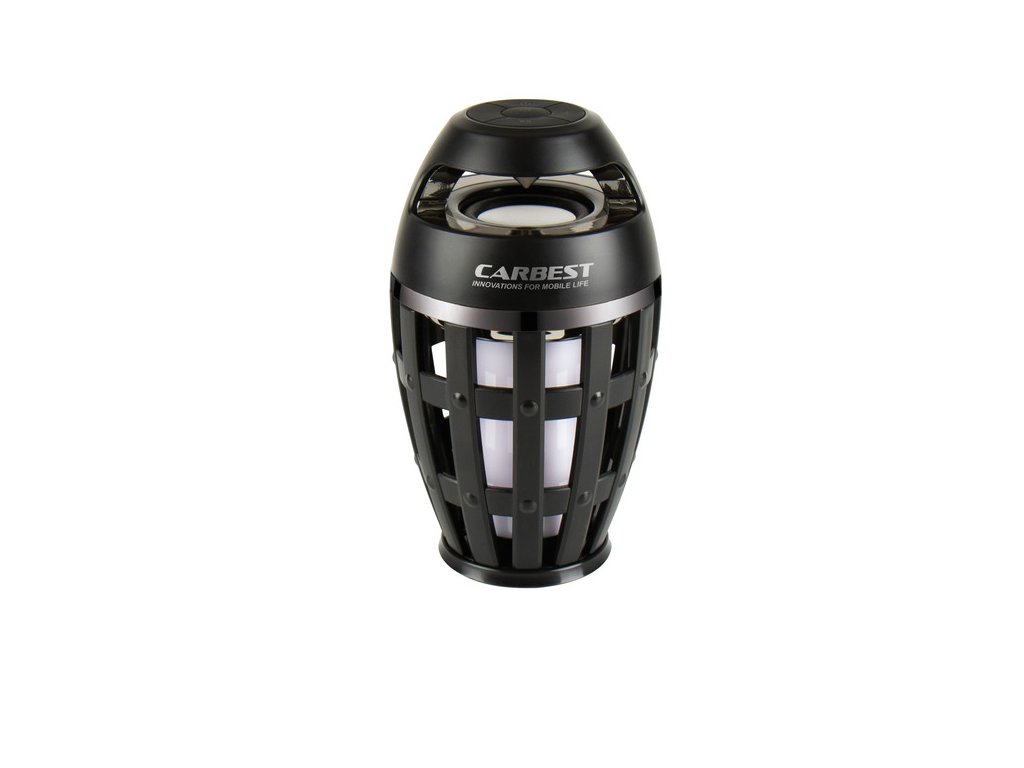 254554 stolni lampa led carbest s reproduktorem bluetooth