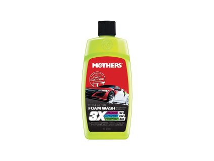 Mothers Triple Action Foam Wash - autošampón, 473 ml