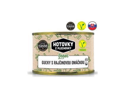 Vegan guličky v paradajkovej omáčke