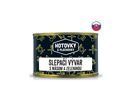 Slepačí vývar s mäsom a zeleninou