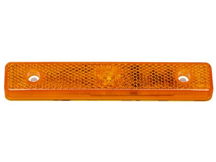 220141 bocni obrysove svetlo led 12v 0 6w zlute 250 mm kabel ip67
