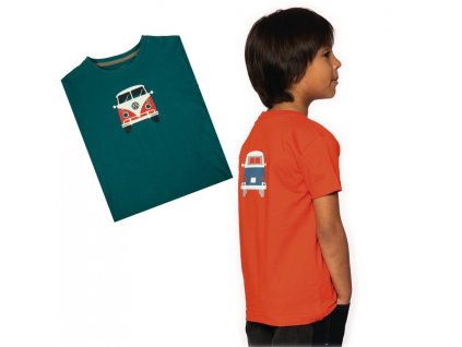 Detské tričko KIDS "Bulli Front" VW, 100 bavlna (Varianta Detské tričko "Bulli Front)