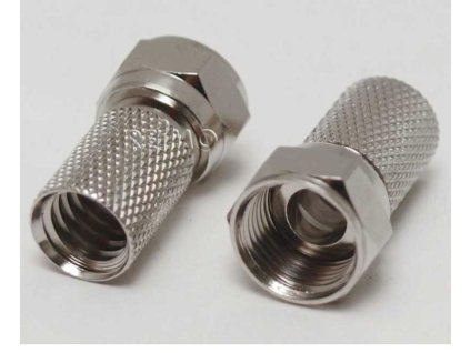 221404 konektor f pro koaxialni kabel 2 kusy