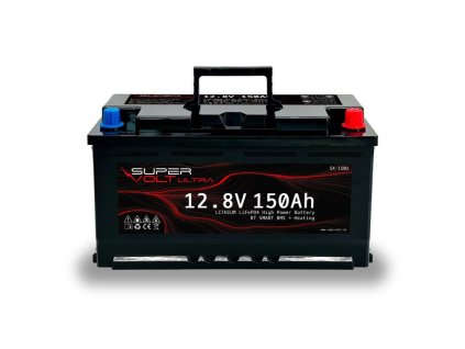 Supervolt Ultra – 12,8V 150Ah – LifePO4 s Bluetooth a vyhrievaním