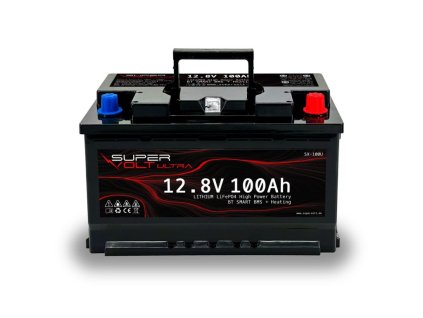 Supervolt Ultra - 12,8 V 100Ah - LifePO4 s Bluetooth a vyhrievaním