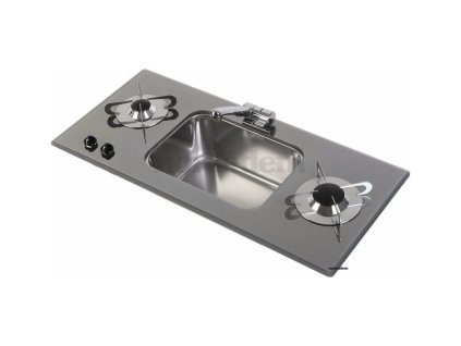 Kombinovaný plynový varič s drezom CAN - model PV1366