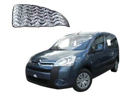 Vnútorné termoclony pre Peugeot Traveller/Toyota Proace/Citroen SpaceTourer/Opel Zafira s komfortným obložením KR + DR - druhá akosť