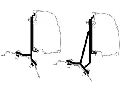 Adaptér pre značky Thule 4200 - Ford Transit/Tourneo Custom Minivan Fixed (Varianta Mark.Adapt.Transit/Tourne)