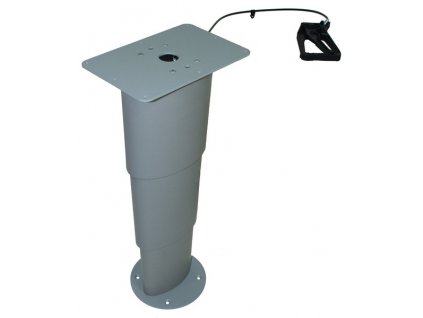 225280 jednosloupovy zvedaci stul primero comfort 310 670 mm stribrno sedy