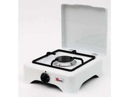 Plynový sporák Parker s 1 horákom a zámkom zapaľovania (Varianta Camp.cooker 1fl.m.brew.30mb)