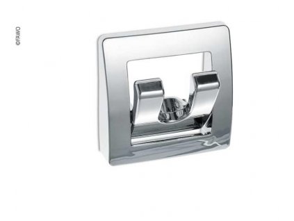 226633 hacek na kabat chrom sklopny se 2 hacky 58x58x13mm volny