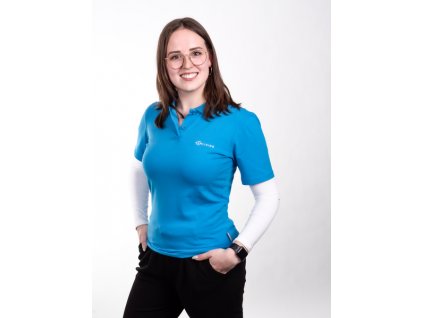 SunLiving Dámska polokošeľa Blue (Varianta SL Polo Dámske XXL modré 21)