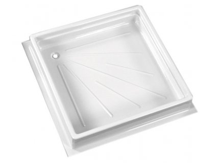 228547 sprchova vanicka 680x680x102 mm barva bila