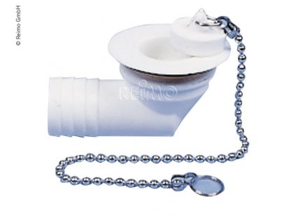 228646 sada pro vypousteni vody s uhlovou hadici 1 vypousteci otvor 31 mm baleni 10 ks