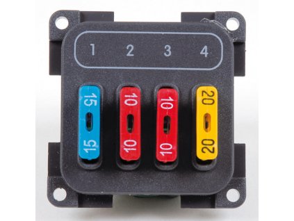 234508 pojistkovy modul se 4 pojistkami