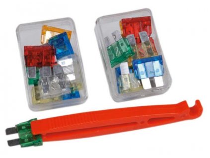 234583 sada plochych pojistek 12v 22tlg