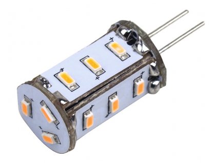 236563 led zarovka g4 s patici carbest 1w 82 lumenu 15x tepla bila smd