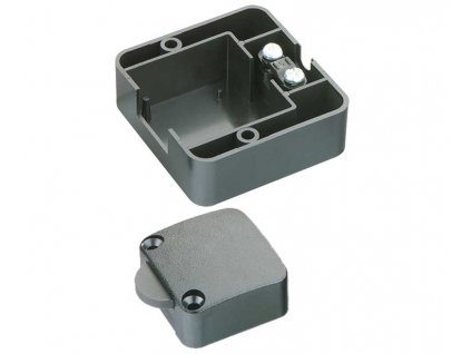 237310 hrudni tlacitko pro zapustenou montaz cerne s pridavnym krytem