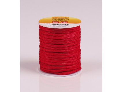 239401 napinaci lano 20 metru 3 mm barva cervena