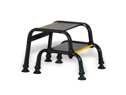 240391 dvoustupnovy hlinikovy schudek nosnost az 200 kg