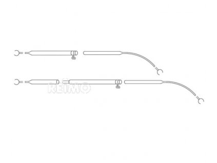 242068 napinaci tyc stresni nosna tyc ocelova 80 115 cm 2 dilna