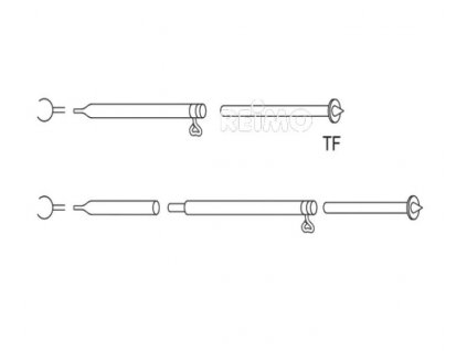 242092 bourkova tyc ocelova se spodni spickou 1 mm