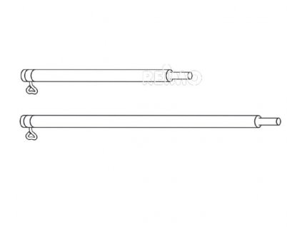242377 prodluzovaci tyc ocelova 50 cm