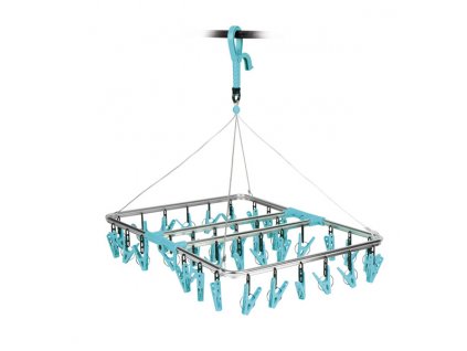 245449 susak na pradlo olli 30 klipu hlinikovy ram svetle modry