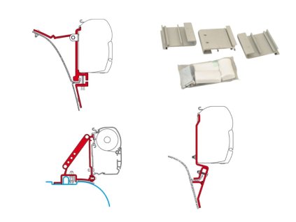 Adaptér markízy Fiamma pre F45 S / F45 L / Zip