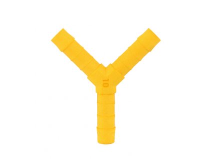 253801 y spojka pro 10mm hadici 2ks bilo zluta