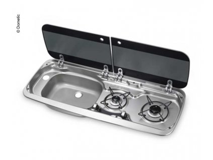 256744 plynova varna deska a drez dometic hsg2370 nerezova ocel