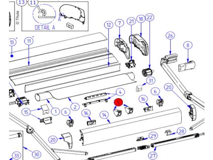 260683 klouzavy uhel vodici listy