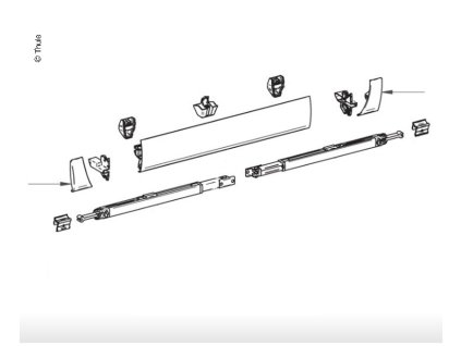 261784 lh rh koncovka leadrail5003