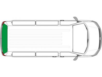 Vnútorná tepelná clona pre zadné dvere VW T5 a T6 (Varianta 37306)