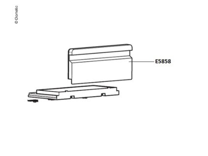 264640 klapka mraziciho prostoru chladnicka